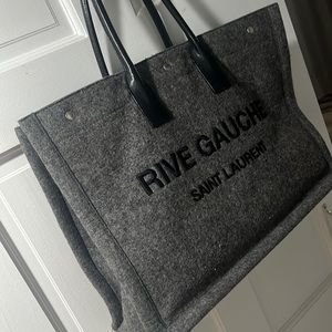 YSL Grey large bag Authentic